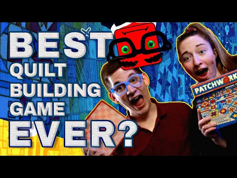 Best Quilting Board Game of All Time | Patchwork | Board Game Review