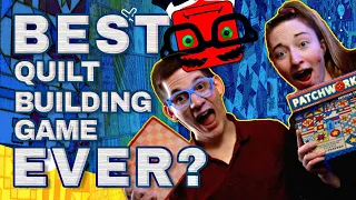Best Quilting Board Game of All Time | Patchwork | Board Game Review