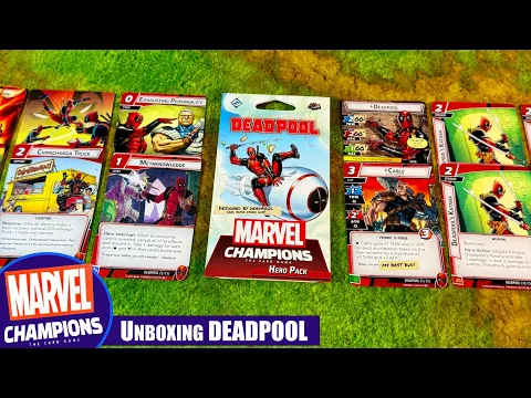Marvel Champions | DEADPOOL Hero Pack Unboxing