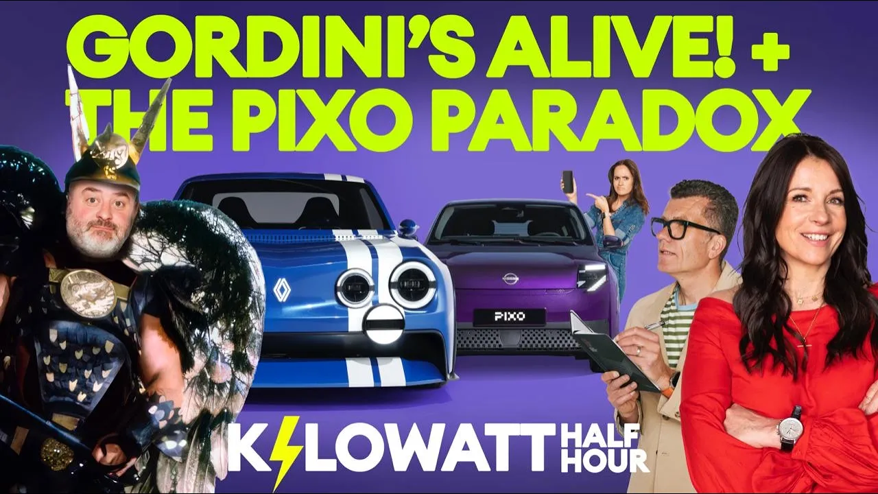 Kilowatt Half Hour Ep 125: Gordini's Alive! and the Pixo paradox.