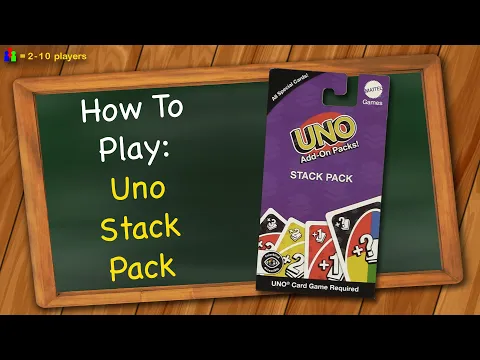 How to play Uno Stack Pack