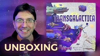 Unboxing de Transgaláctica, juego de mesa de Devir.