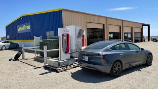 Tesla Model 3 Performance Quick EV Road Trip From Texas Up To Northern Colorado