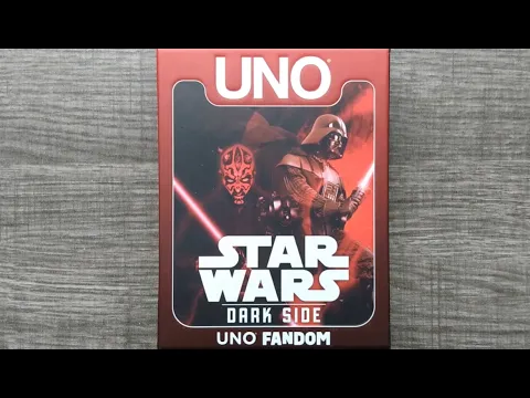 UNO Star Wars Dark Side Card Game