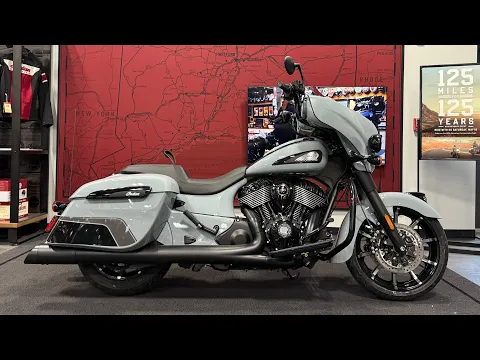 2025 Indian Motorcycle Chieftain Dark Horse, Storm Gray, 50s Dark Horse® Thumbnail alt