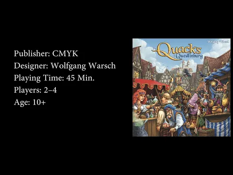 The Quacks of Quedlinburg