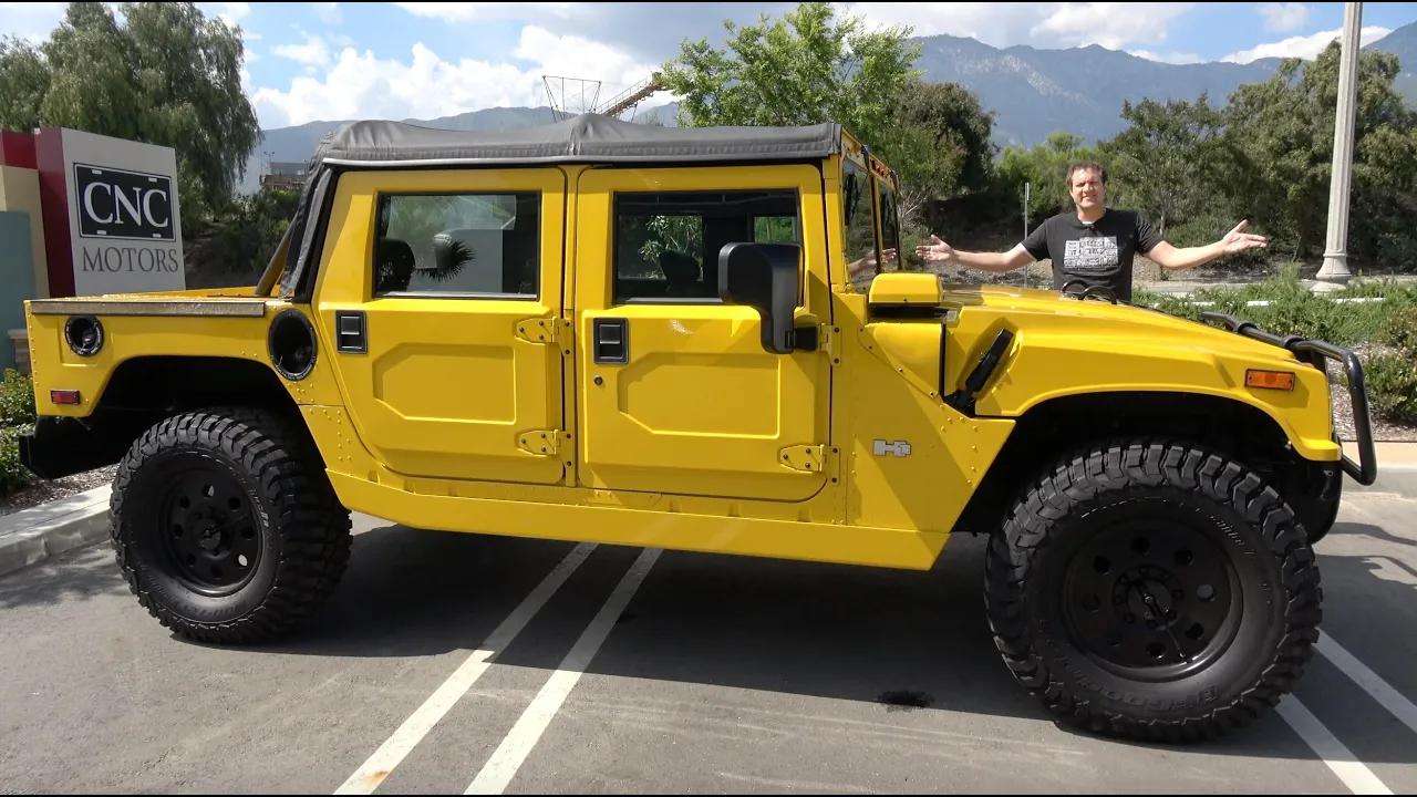 Here's Why the Hummer H1 Alpha Is the Ultimate $200,000 Off-Roader