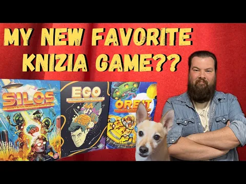 My New Favorite Knizia Game? SILOS, EGO, & ORBIT review