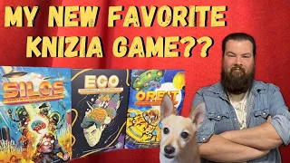 My New Favorite Knizia Game? SILOS, EGO, & ORBIT review