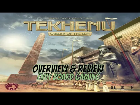 Tekhenu Board Game Overview & Review
