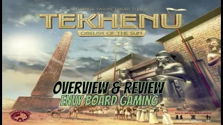 Tekhenu Board Game Overview & Review