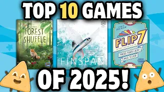 Top 10 "New to Us" Board Games of 2025!