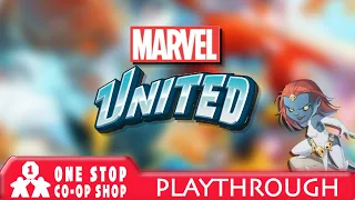 Marvel United | First Look at Mystique | One Stop Co-Op Shop Streamed