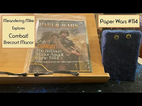 Exploring Combat! Brecourt Manor - Paper Wars 114