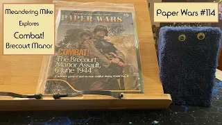 Exploring Combat! Brecourt Manor - Paper Wars 114
