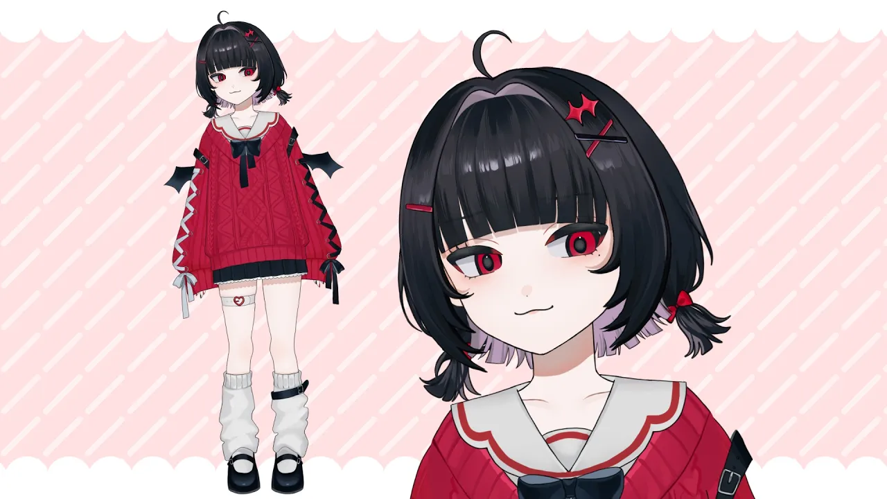 Surprise-me fullbody Live2D vtuber model rigging by UnlikelyLynnii ...