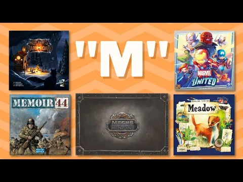 "M" Games Recap! (Keep or Cull)