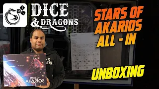 Dice and Dragons - Stars of Akarios All - In Unboxing
