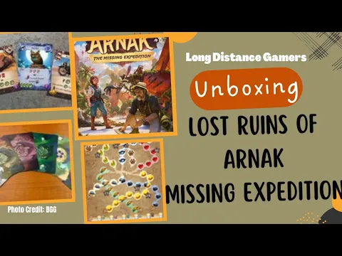 Missing Expedition (Expansion for Lost Ruins of Arnak): Unboxing