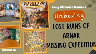 Missing Expedition (Expansion for Lost Ruins of Arnak): Unboxing