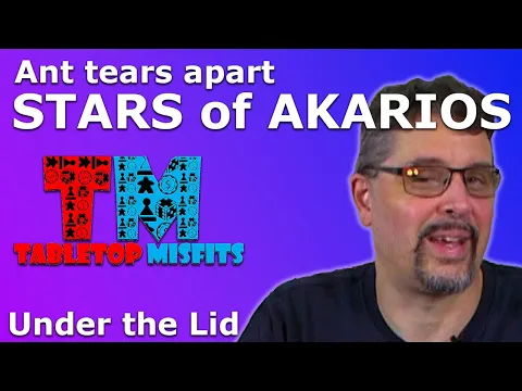 Anthony tears open Stars of Akarios and barely contains his glee.
