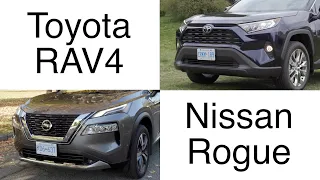Toyota RAV4 VS Nissan Rogue Comparison