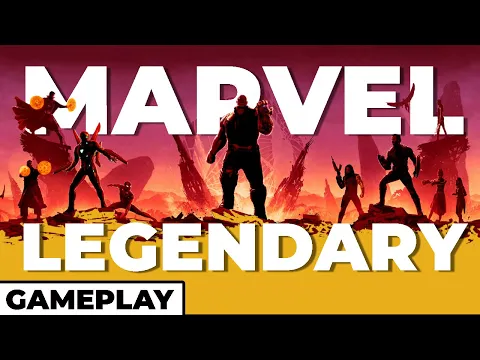 Marvel Legendary - A Deck-Building Classic Gameplay with @Dale the Casual Gamer