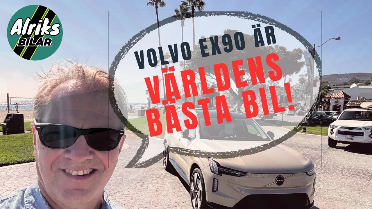 "Världens bästa bil" – Volvo EX90!