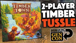 Timber Town - 2-Player Beaver Battle at Gen Con!