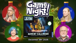 GameNight! 24 Days of Christmas Day 8 - Exit: The Game Advent Calendar - The Missing Hollywood Star