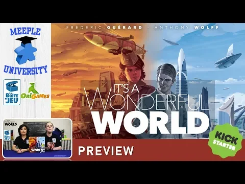 It's A Wonderful World Board Game – Preview