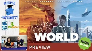 It's A Wonderful World Board Game – Preview