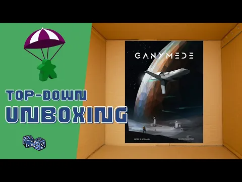 Ganymede Board Game Unboxing