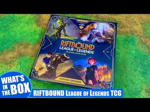 RIFTBOUND League of Legends Trading Card Game TCG | PROVING GROUNDS Unboxing | Riot Games