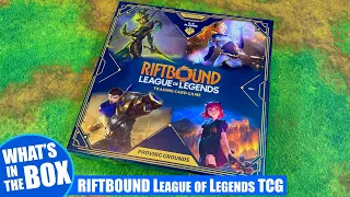 RIFTBOUND League of Legends Trading Card Game TCG | PROVING GROUNDS Unboxing | Riot Games