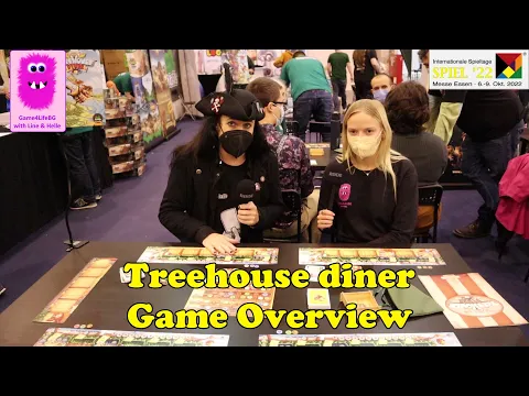 Treehouse Diner - Game Overview at Essen Spiel '22
