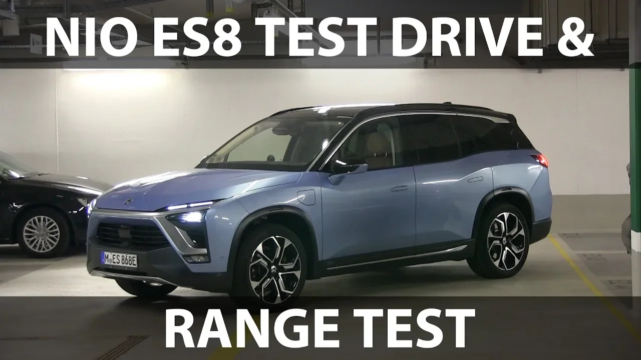 Nio ES8 test drive and range test