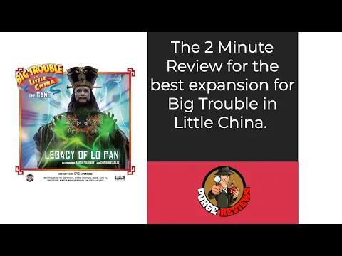 Big Trouble in Little China Lo Pan by Purge Reviews: 2 Minute Review