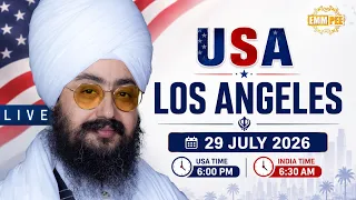 Live Samagam from Los Angeles USA 29 July 2026 - Dhadrianwale