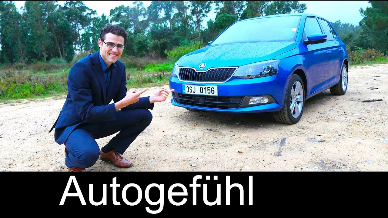 Skoda Fabia FULL REVIEW test driven all-new neuer 2016 - Autogefühl