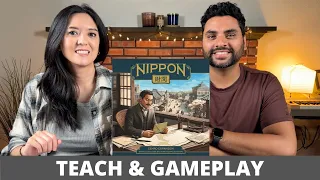 Nippon: Zaibatsu + New Genro Expansion - Teach & Playthrough