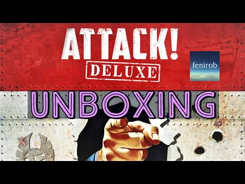 Attack! Deluxe Board Game | Unboxing (No Talking)