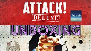 Attack! Deluxe Board Game | Unboxing (No Talking)