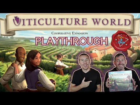 VITICULTURE WORLD | Playthrough | Stonemaier Games