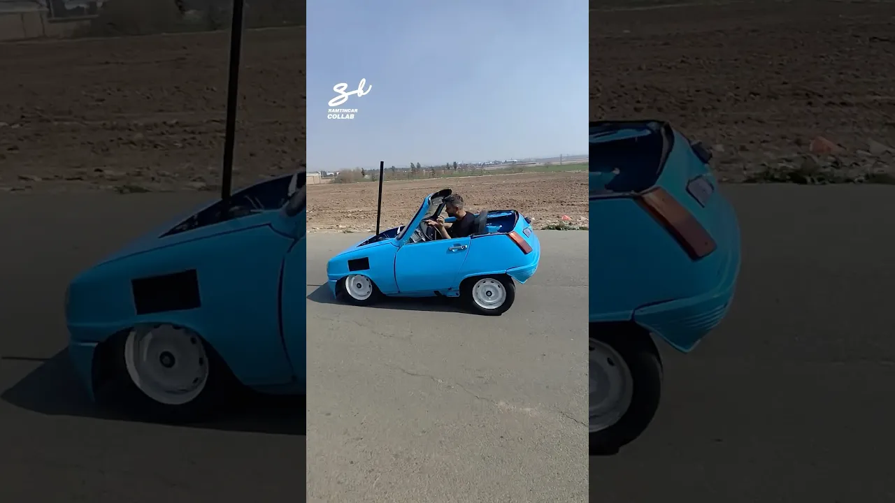 The World's Shortest Car? 😂 #cars #vehicles #funny