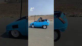 The World's Shortest Car? 😂 #cars #vehicles #funny