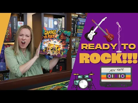GARAGE ROCK (Preview) | A Worker Placement Game with Tons of Theme!