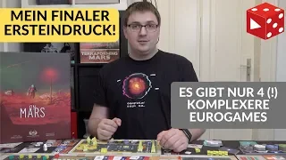 On Mars - Mein finaler Ersteindruck! (Vital Lacerda, Eagle Gryphon Games / Skellig Games 2019)