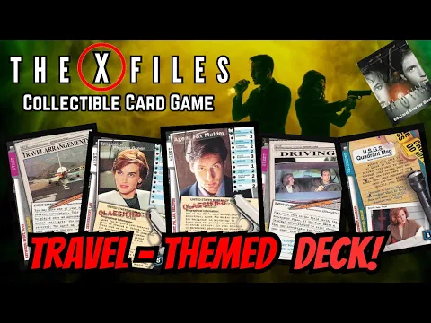 X-Files CCG Sample Deck for Beginners | The X-Files Collectible Card Game | Sample Deck 004