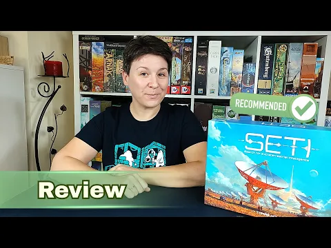 Will It Reach Top 10 on BGG? SETI Board Game Review #boardgamereview